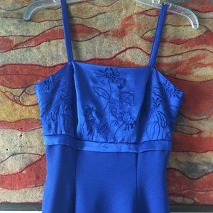 Cobalt Blue Prom Dress